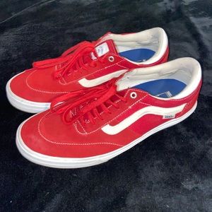 Men’s Red Vans Size 11.5